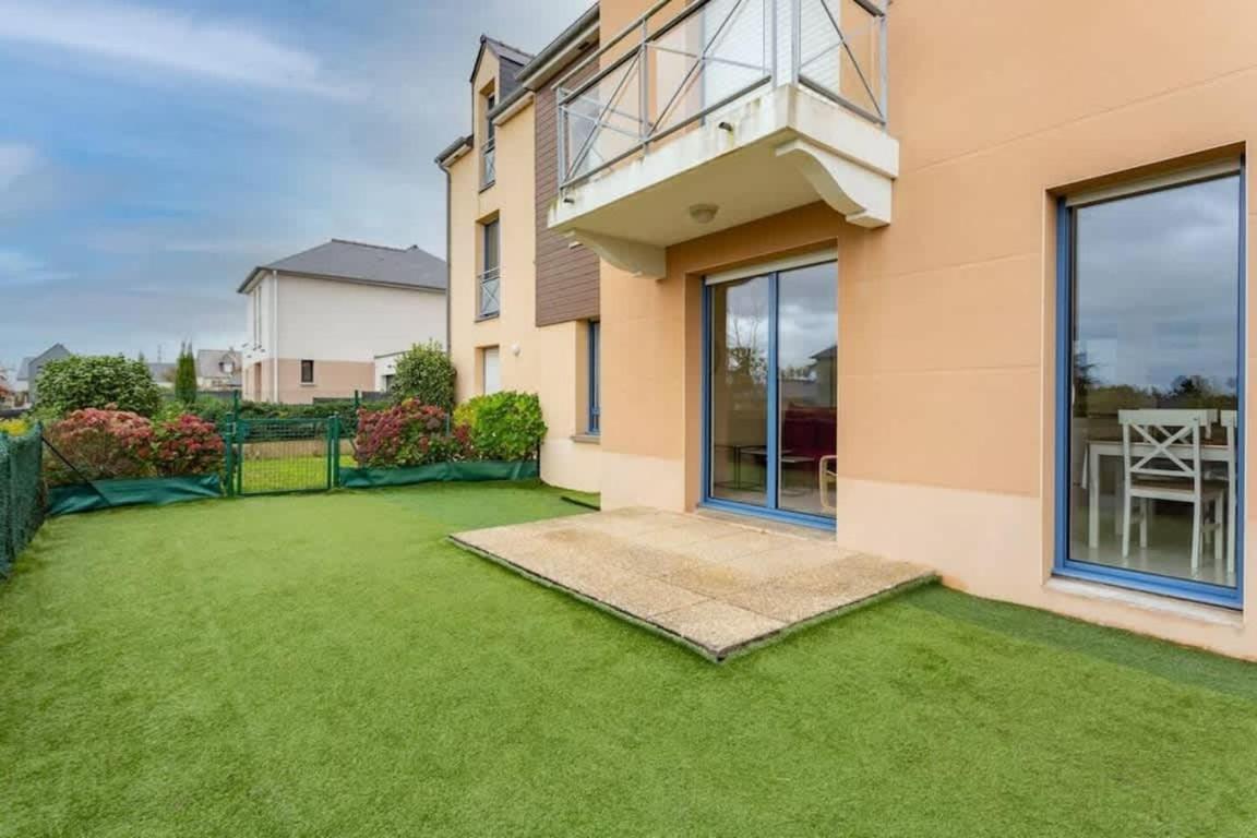 L'Opale - Joli Appartement Avec Jardin Et Garage Dinard Dış mekan fotoğraf