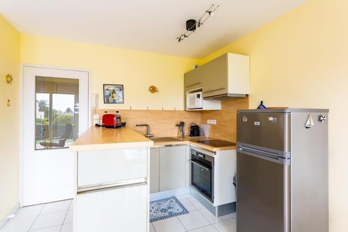 L'Opale - Joli Appartement Avec Jardin Et Garage Dinard Dış mekan fotoğraf